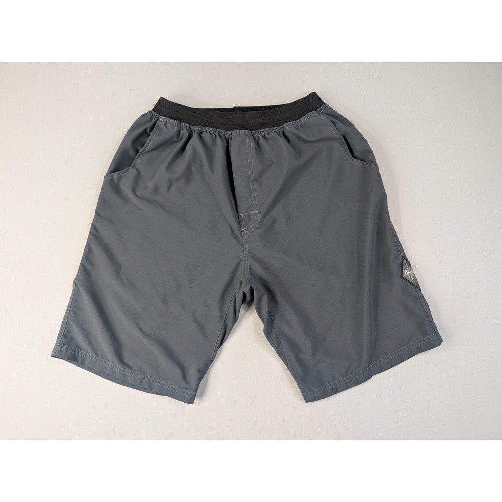 Vintage 90s Y2K Prana Shorts Mens XL Gray Made in USA Gorpcore Athletic